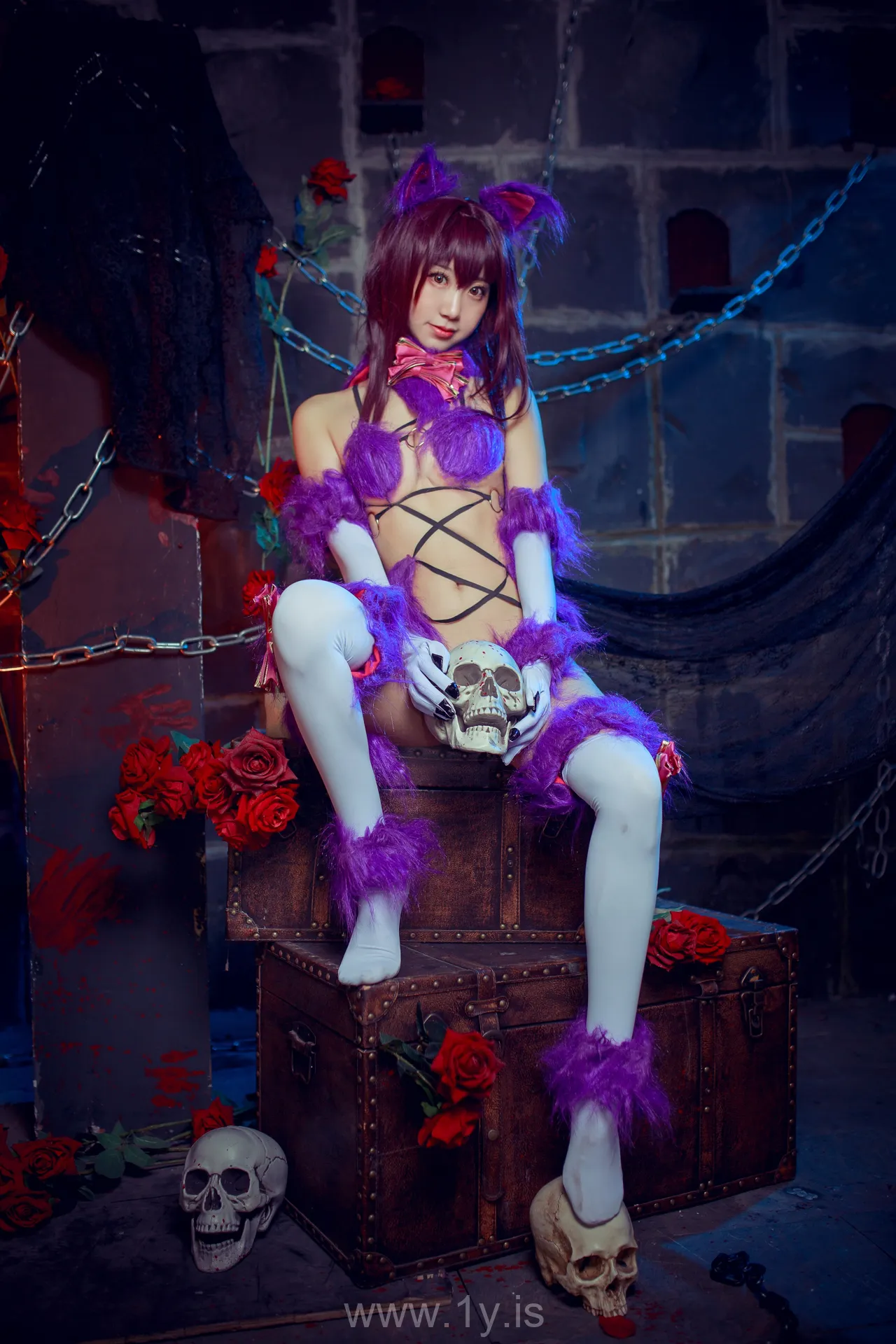 Coser@黑川 NO.024 Fashionable Chinese Peri 斯卡哈